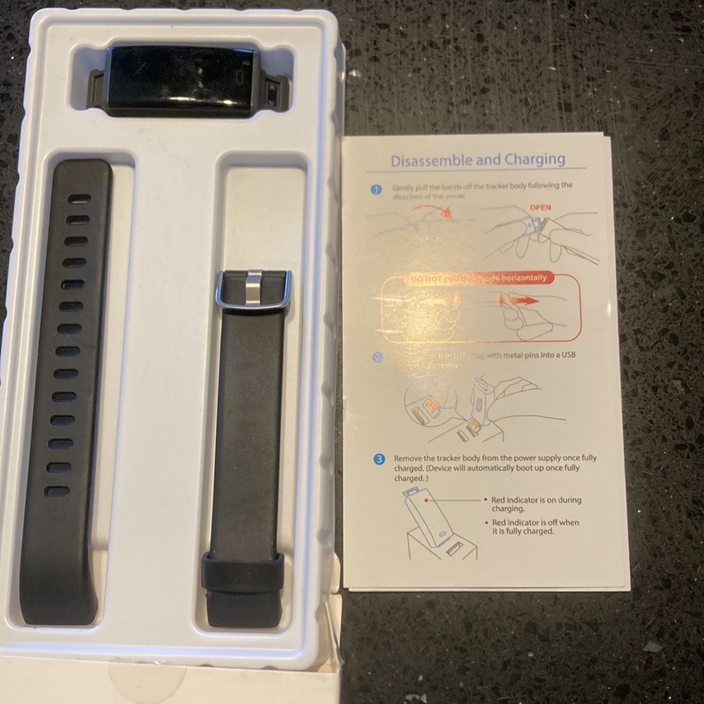 Lintelek Fitness Tracker Watch - New in Box